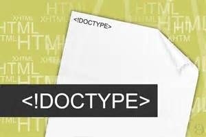 بیانیه doctype