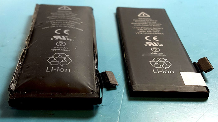 تصویری از دو نوع باتری
