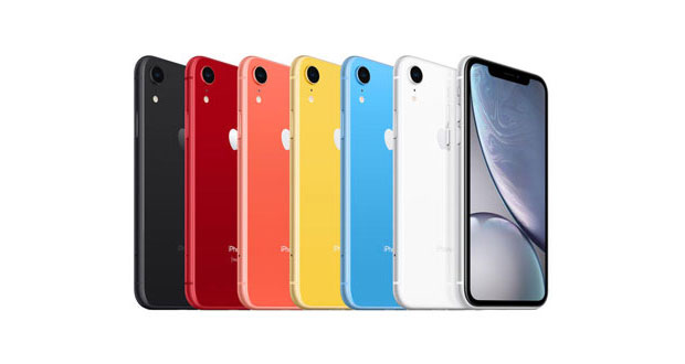 انواع گوشی های اپل و سامسونگ در رنگ بندی های مختلف