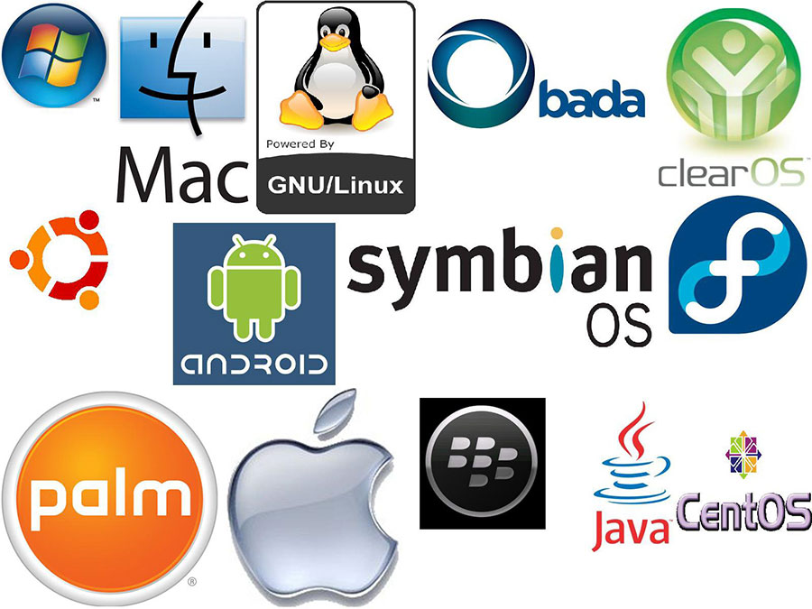 Operating Systems آرم سیستم عامل ها